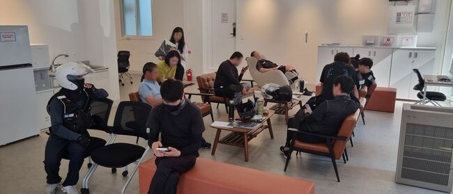 청주시, 이동노동자 쉼터 성공적 운영